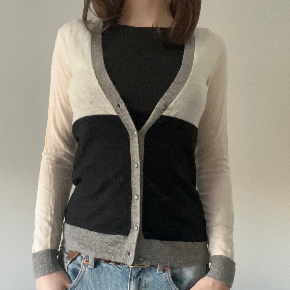 Banana Republic - Italian Yarn Cardigan: Women's XS Alpaca Blend